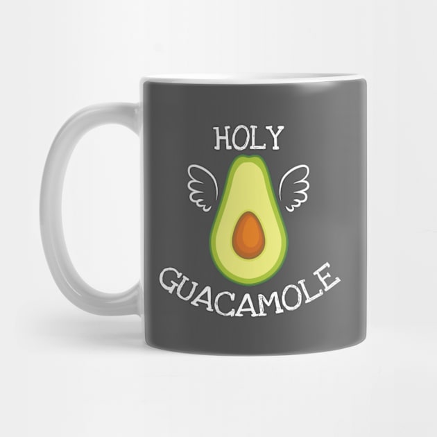 Holy Guacamole Vegetarian Lover Humor by Tracy